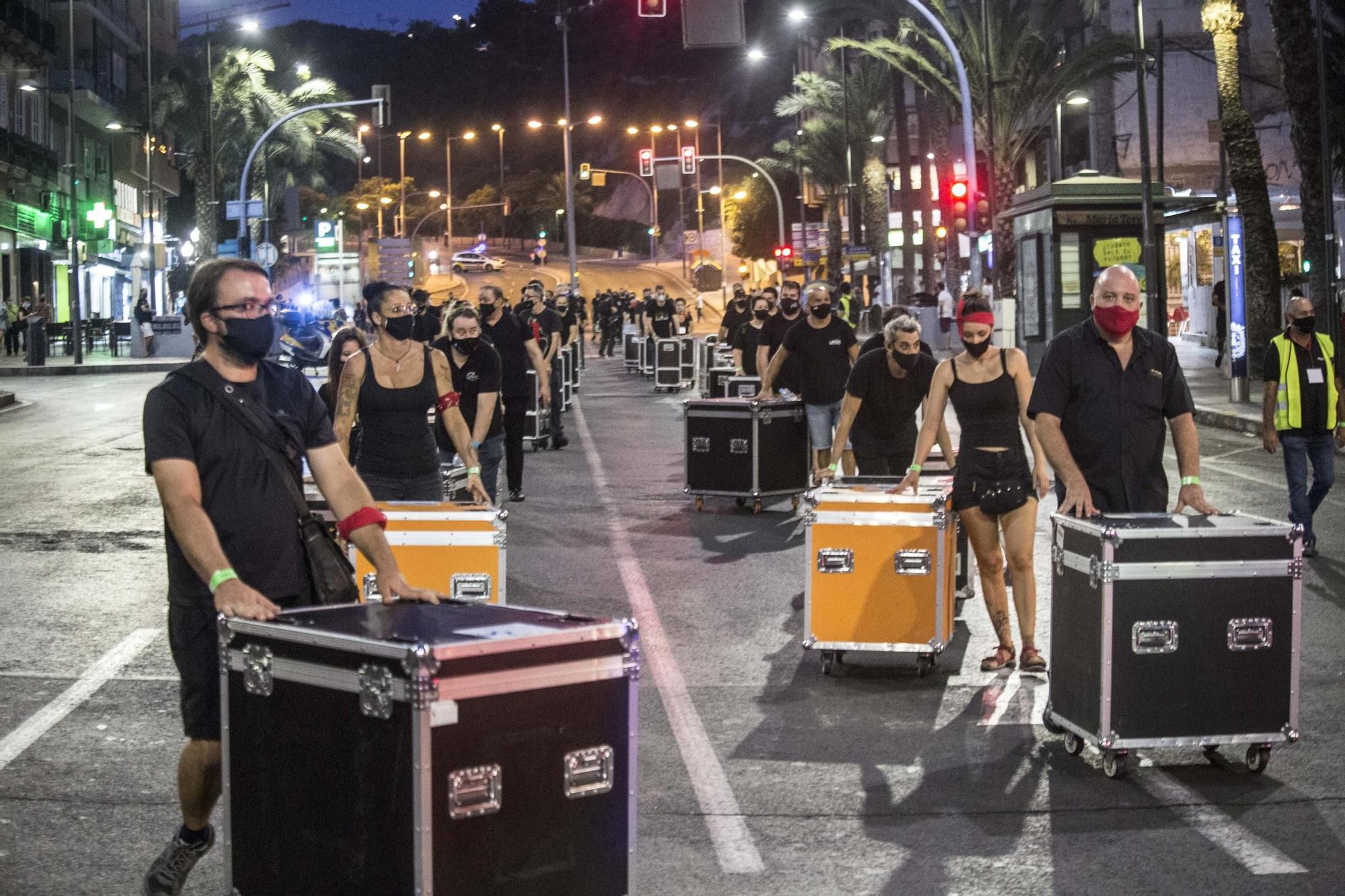 Manifestación de Alerta Roja