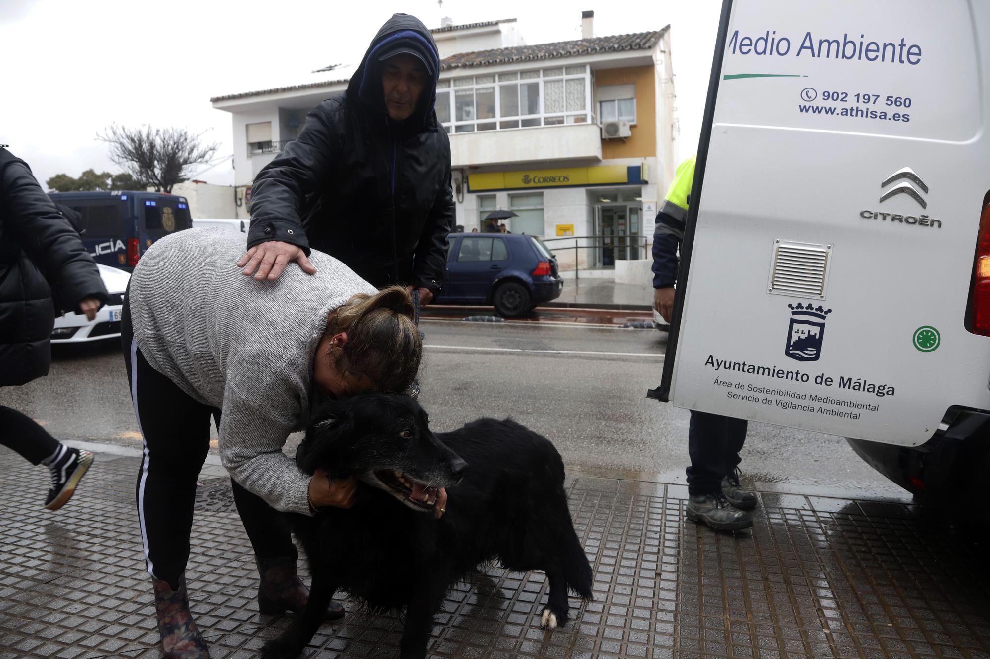 Desahucio en el Puerto de la Torre de una mujer y su hija de 8 años