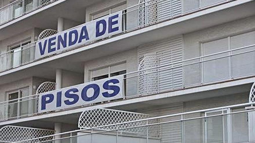 Un habitatge en venda a Girona en una imatge d&#039;arxiu.