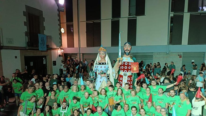 La Corredissa de Gegants de Castellterçol celebra 30 anys amb més participació i un Ball de Gegants renovat