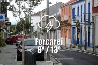 El tiempo en Forcarei: previsión meteorológica para hoy, martes 21 de mayo