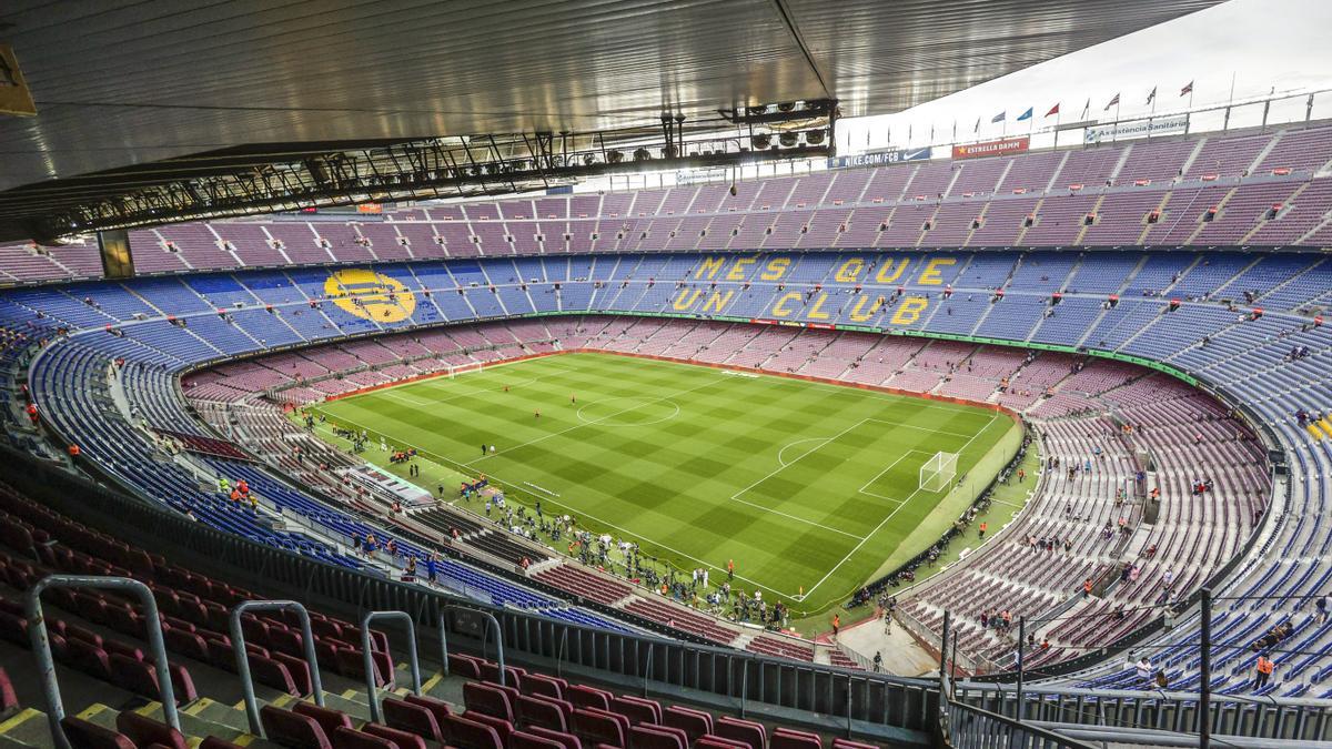 L'Spotify Camp Nou en una imatge d'arxiu