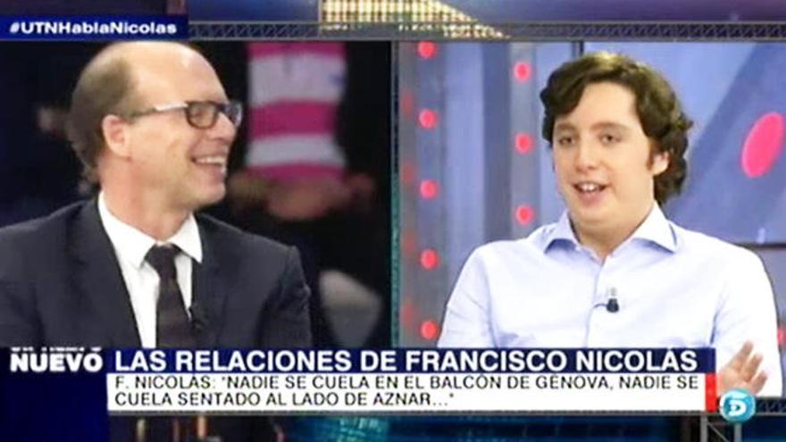 El pequeño Nicolás en Telecinco.