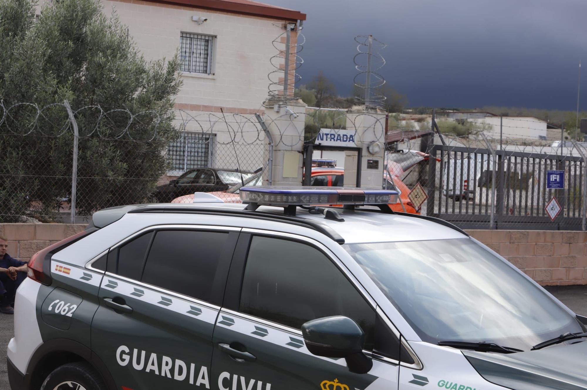Un herido tras una explosión y un incendio en una caseta de una pirotecnia de Bèlgida