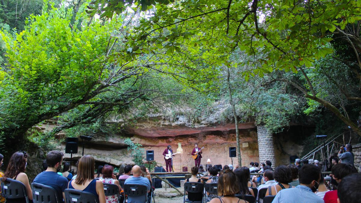 Una de les actuacions de la primera edició del festival La Mare