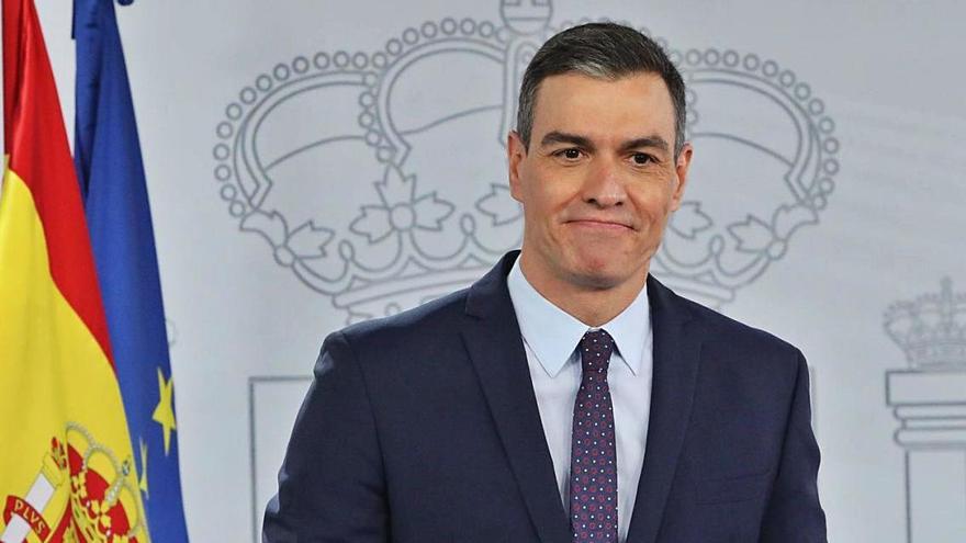 Pedro Sánchez mostra el pla del Govern amb els fons europeus