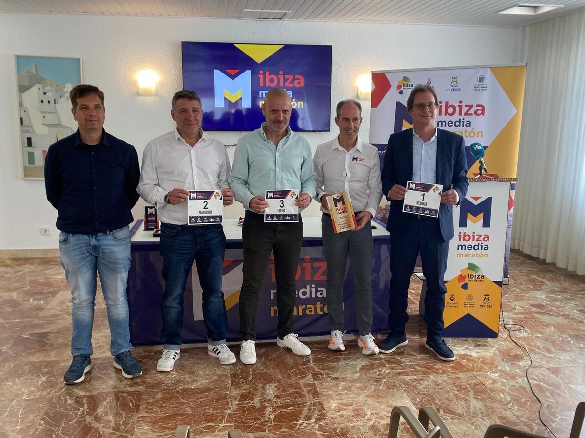 Presentación de la Ibiza Media Maratón en la mañana de este jueves