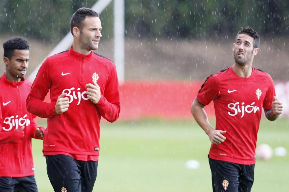 Entrenamiento del Sporting