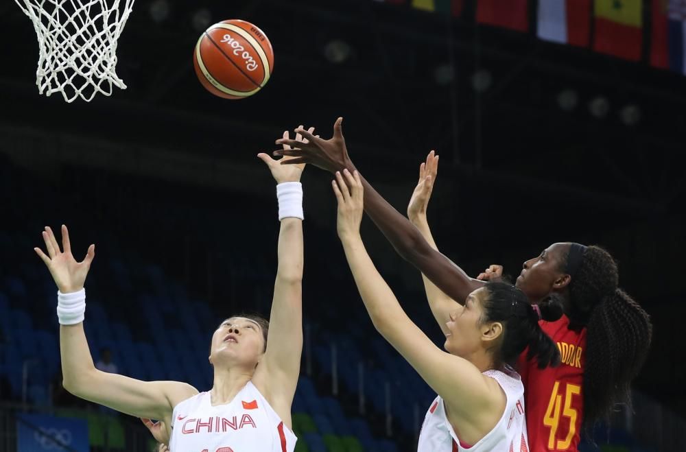 El China - España de baloncesto femenino, en fotos.