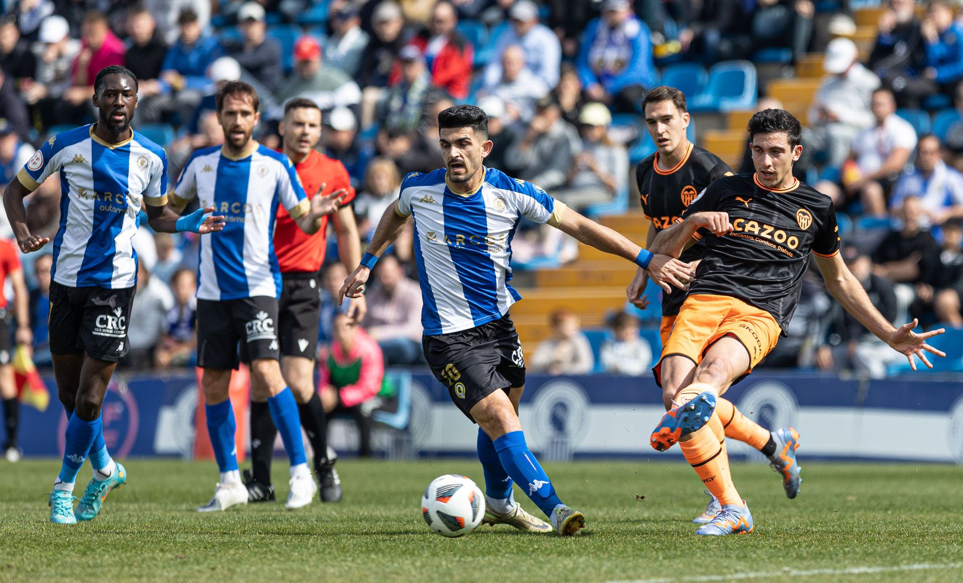 Derrota del Hércules ante el Valencia Mestalla