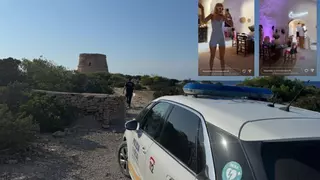 Montan una tienda ilegal en una torre de defensa protegida de Ibiza