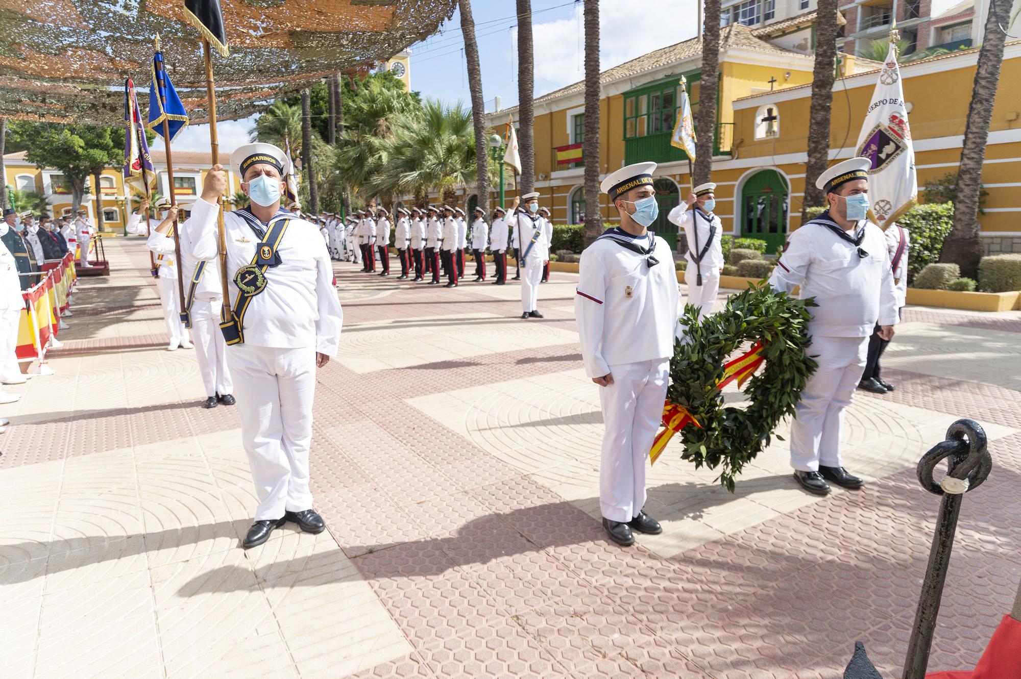 Festividad del Carmen en el Arsenal de Cartagena