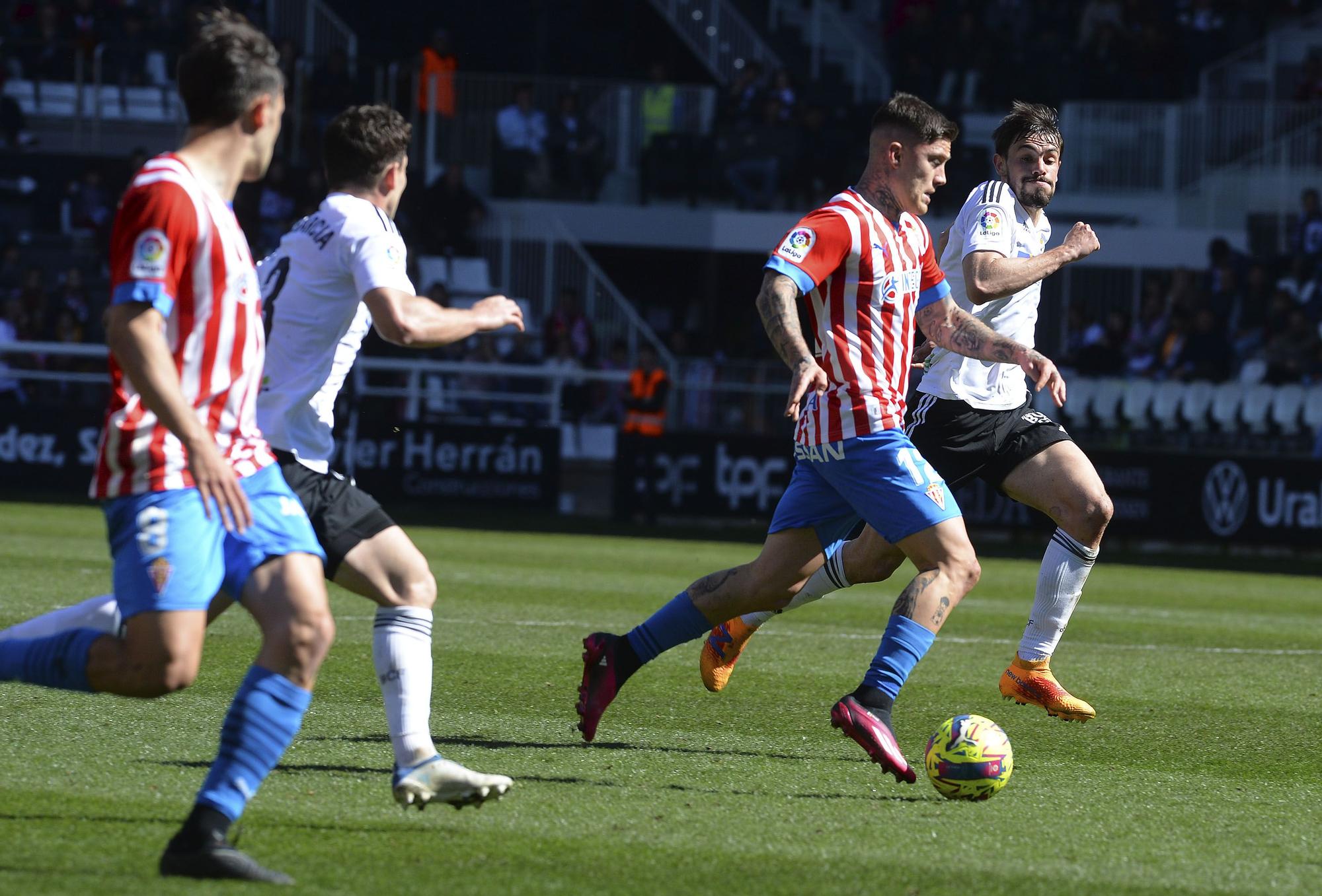 EN IMÁGENES: Así fue el encuentro entre el Burgos y el Sporting