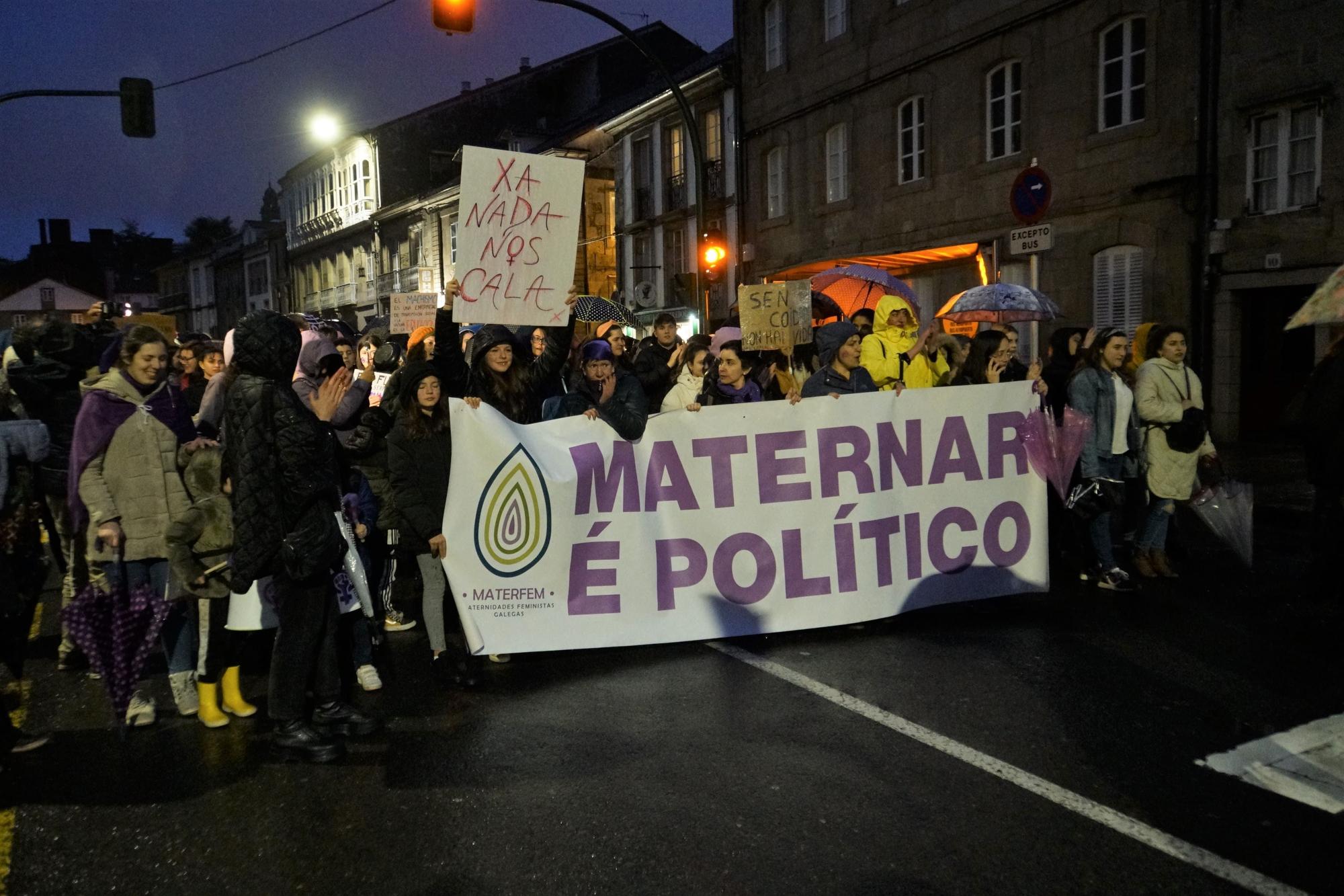 Manifestaciones 8M en Santiago de Compostela