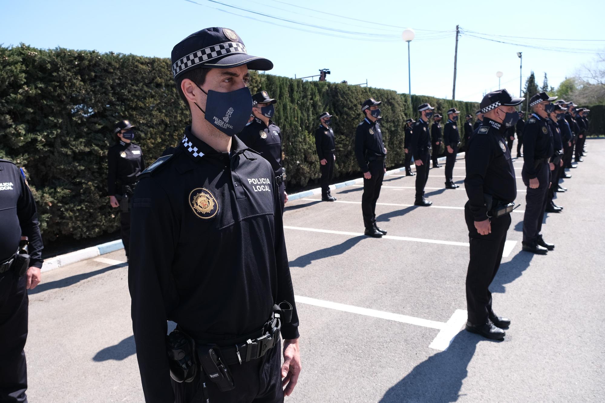 Novelda celebra el Día de la Policía Local en el 160 aniversario de su creación