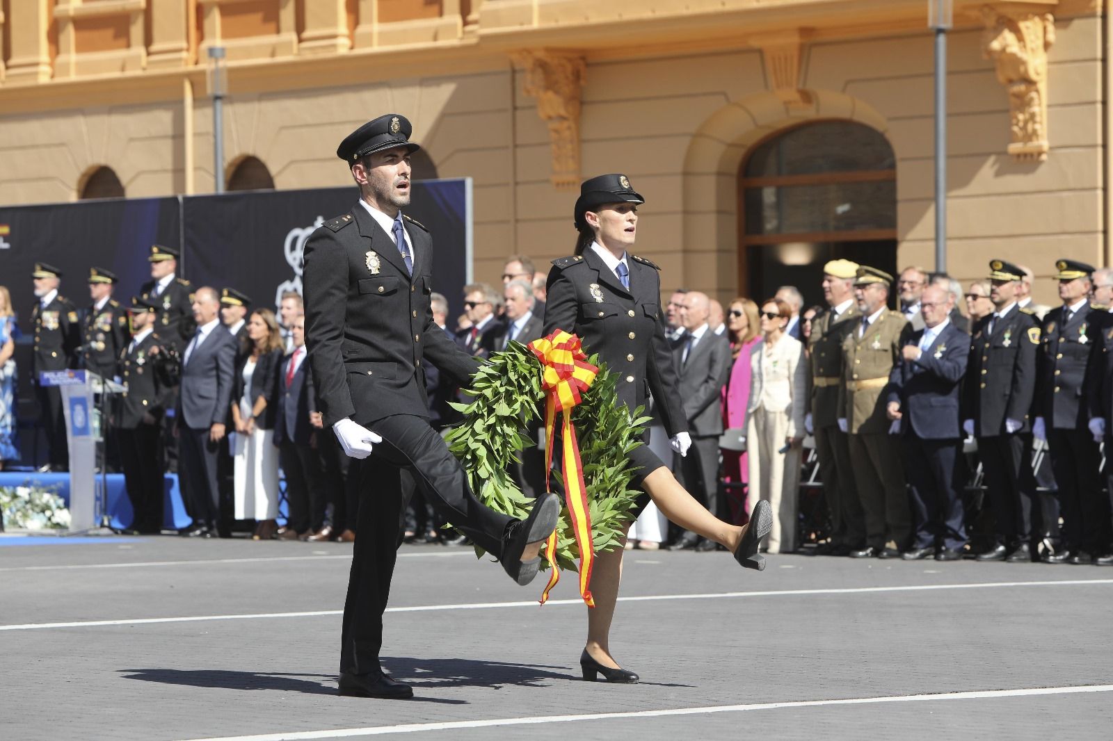 Acto del día de la Policía Nacional en València