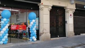 El nuevo local de la franquicia de supermercados en el distrito Sants - Montjuïc de Barcelona.