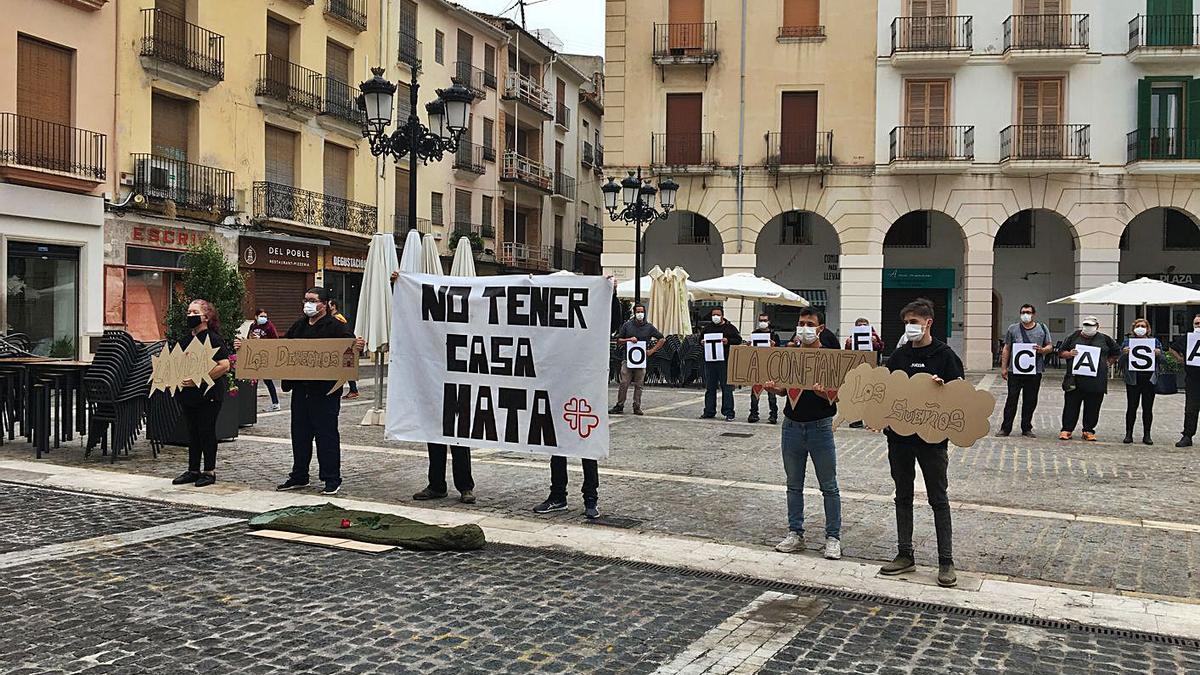 Flashmob para la visibilización de las personas sin hogar |