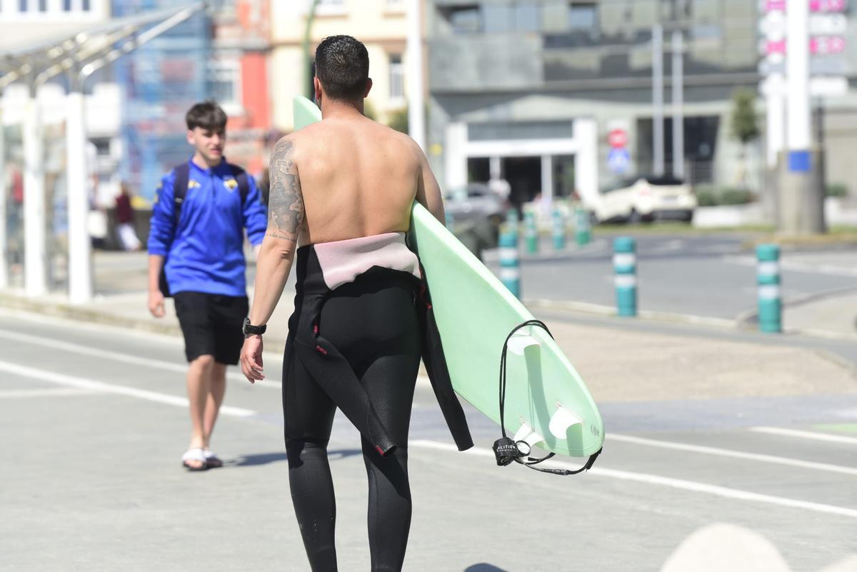Récord de temperaturas de abril: A Coruña compite con Ourense por la máxima de Galicia