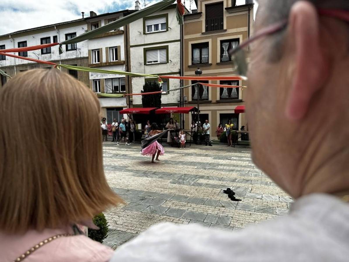 Celebración de la boda medieval en una pasada edición.