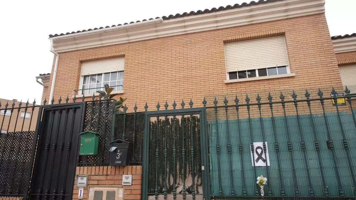Vivienda donde fue asesinada Belén Cortés.