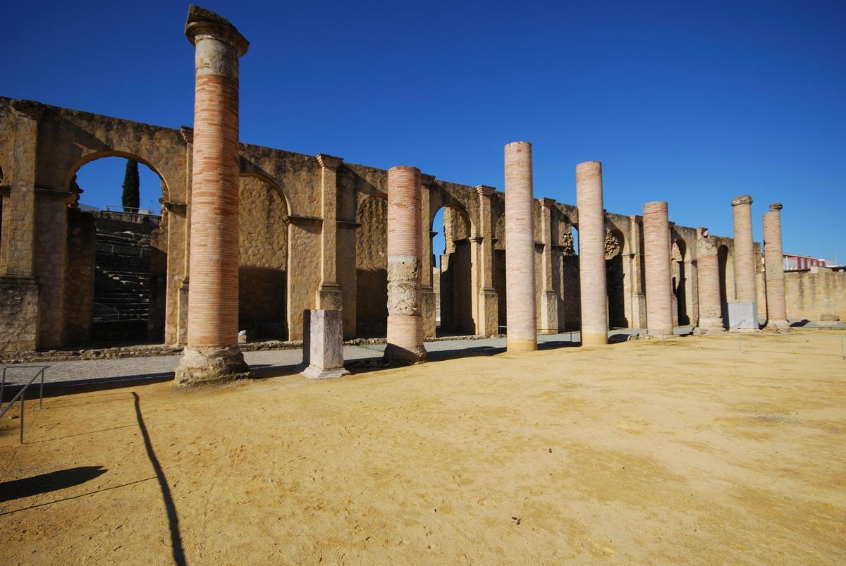 El teatro romano de Itálica en Santiponce