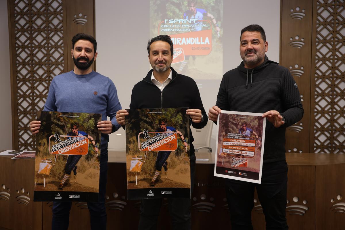 Presentación del III Circuito provincial de Orientación de la Diputación de Badajoz