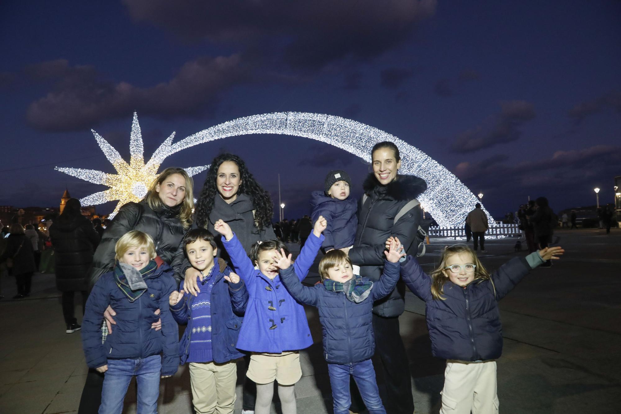 Luces de Navidad en Gijón