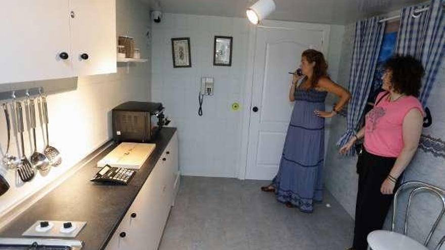 La cocina, primera habitación del &quot;escape room&quot;.