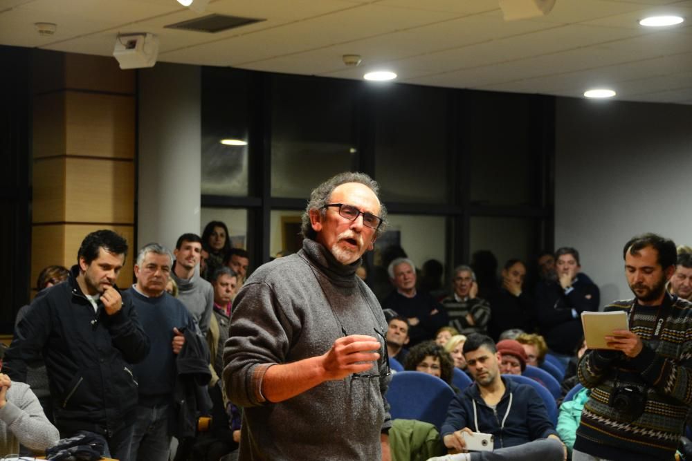 La tensión por el trazado del paseo de Seara estalla en el pleno de Moaña