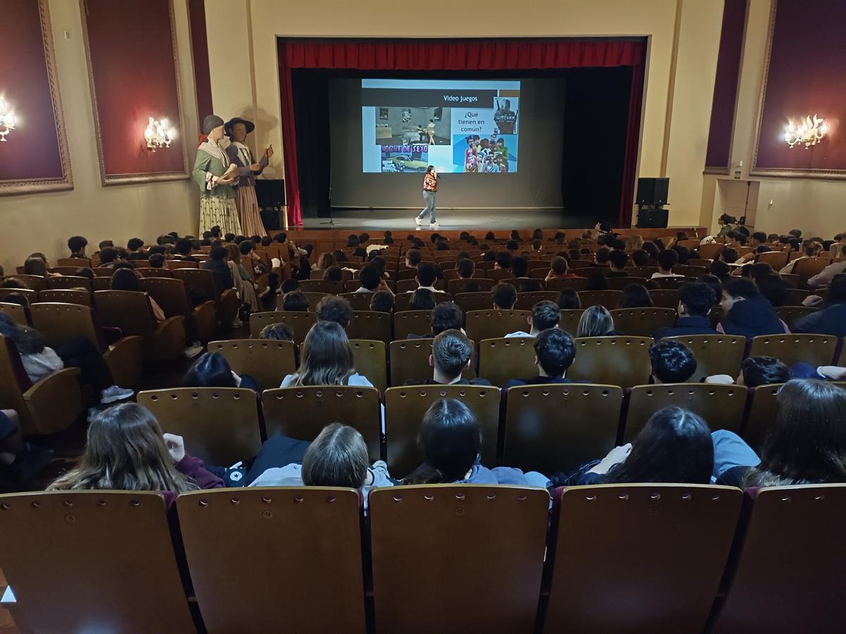 Imagen del taller que impartió Marroquí la semana pasada en Porreres.