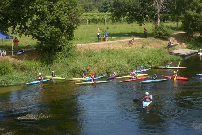 Arousa presume de la mejor cantera en piragüismo