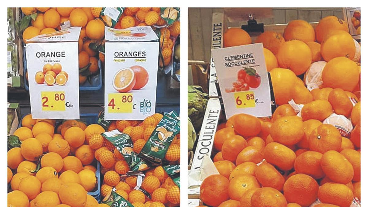 Puestos de venta de mandarinas. | LEVANTE-EMV Puestos de venta de mandarinas. | LEVANTE-EMV