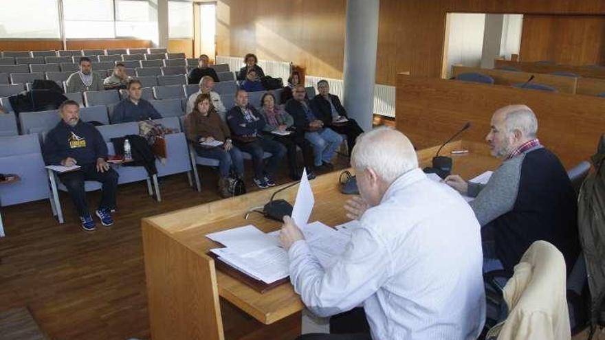 Asamblea de la Fundación Cangas Deporte. // Santos Álvarez