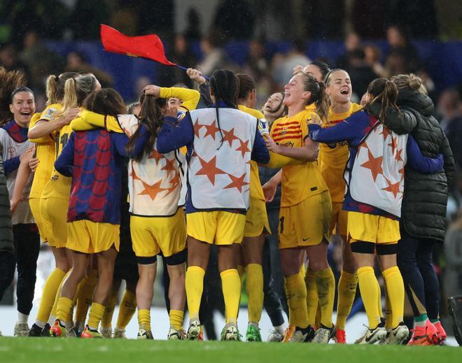 Chelsea - FC Barcelona, la vuelta de las semifinales de la Champions League Femenina, en imágenes.