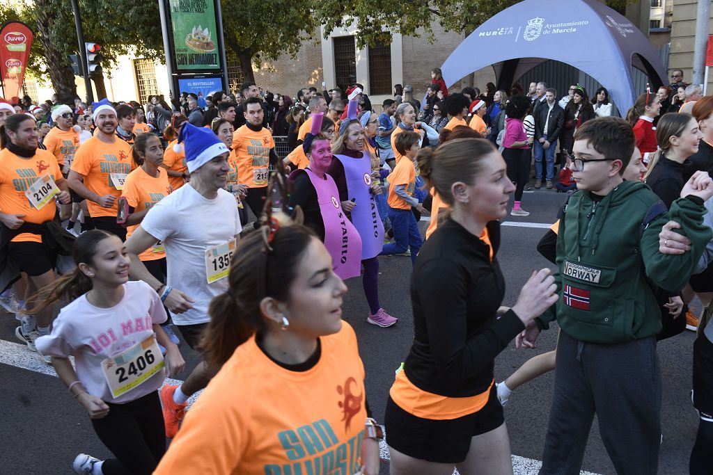 La San Silvestre 2025 en Murcia, en fotografías