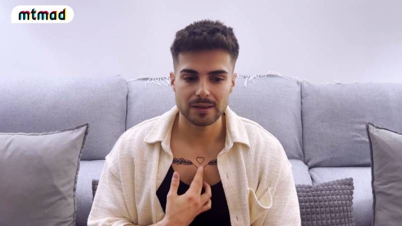 Joel Benedicto explica el tatuaje que se ha hecho en honor a su relación