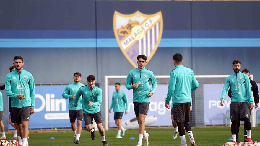 El Málaga CF retoma los entrenamientos tras el choque de Copa