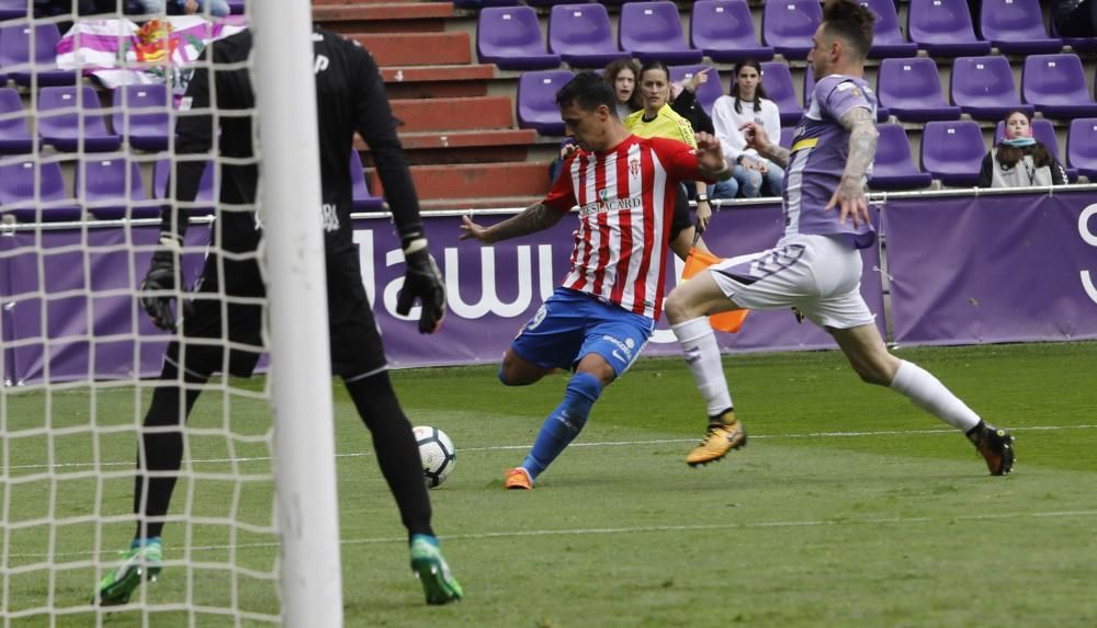 Valladolid - Sporting, en imágenes