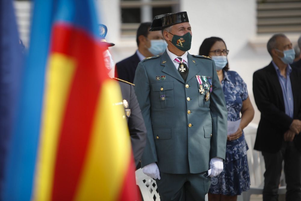 Acto institucional por el Patrón del Cuerpo Nacional de Policía en Sagunt.