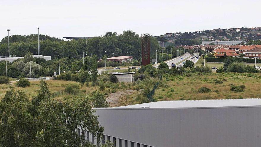 Una vista del entorno donde ahora acaba el túnel del metrotrén.