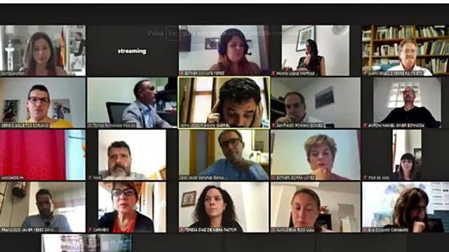 Pleno telemático del Ayuntamiento de Sant Joan.