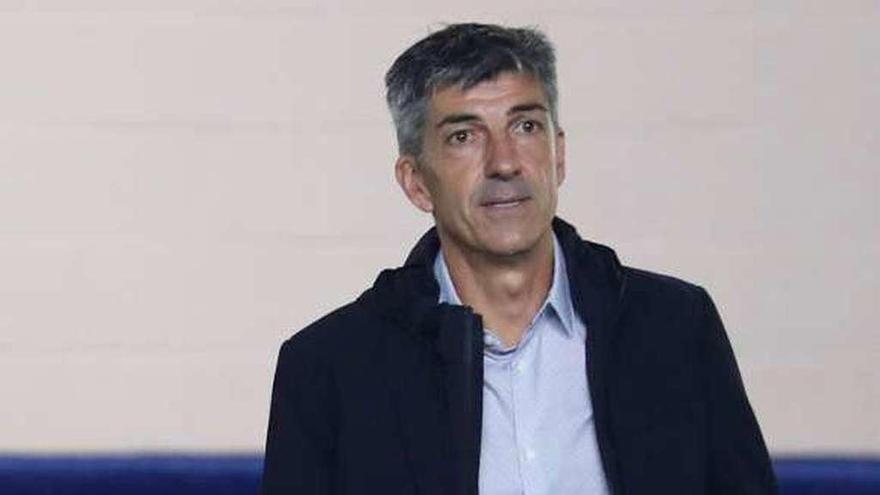 Imanol Alguacil, nuevo entrenador de la Real Sociedad. // Juan Herrero