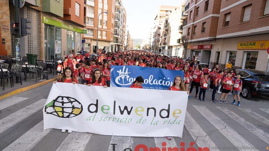 Marcha de la ONG Delwende en Caravaca