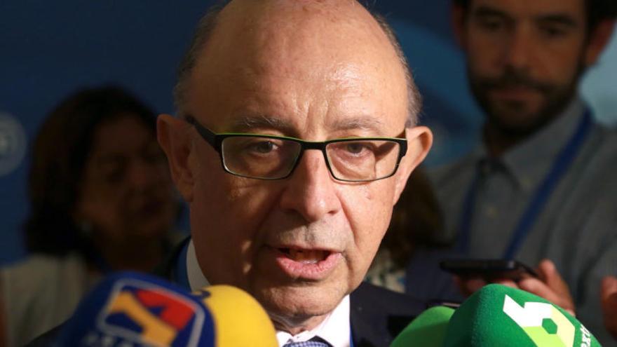 Cristobal Montoro, ministro de Hacienda.