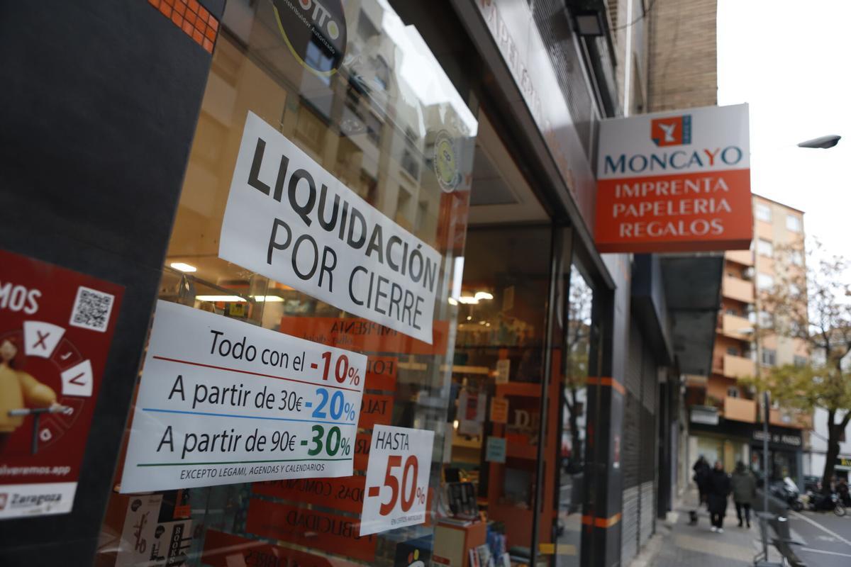 Cierra Gráficas Moncayo, en el centro de Zaragoza