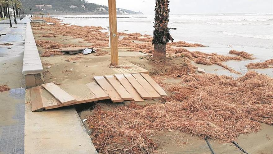 El Consell destina 824.000 € a reparar los daños en el litoral
