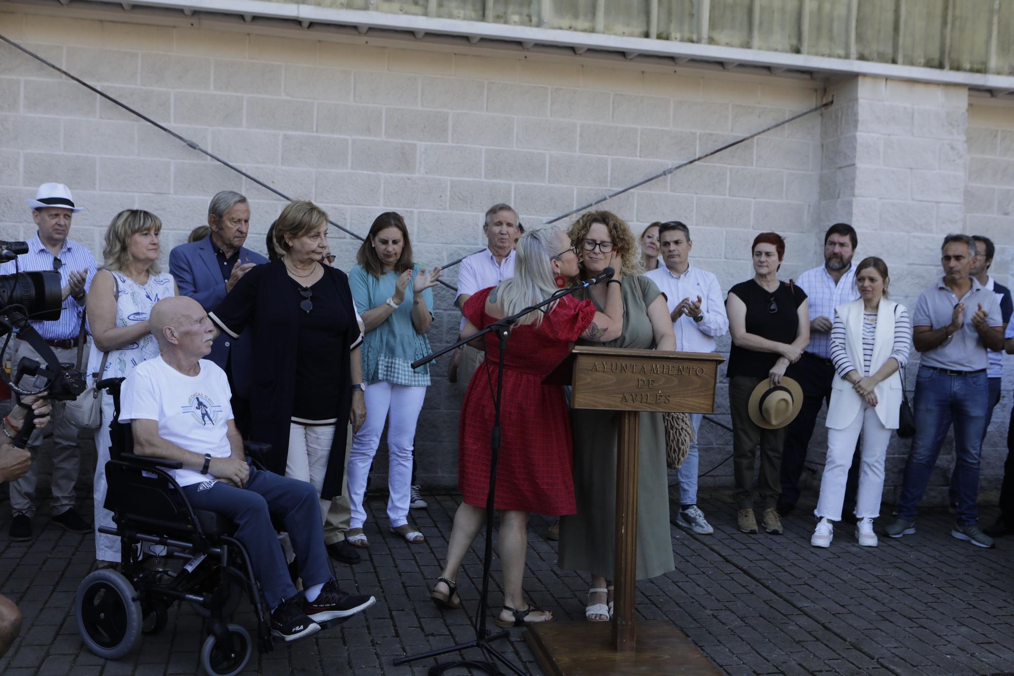 Avilés homenajea a Dacal en el 50º. aniversario de su bronce en Múnich