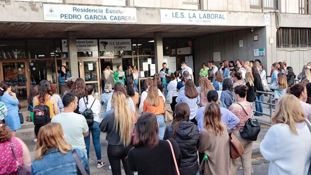 Las últimas oposiciones a maestro celebradas en junio en Canarias.