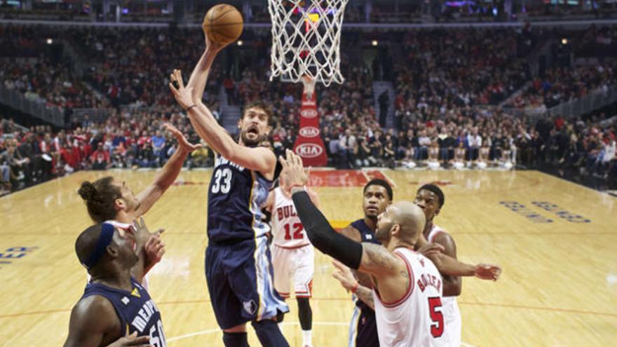 Marc Gasol vuelve a marcar la victoria de los Grizzlies